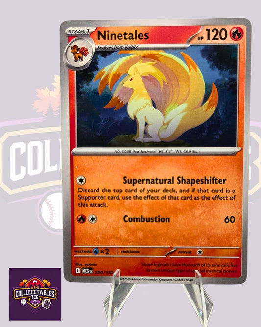 Ninetails – 020/132 | English Pokémon TCG Mega Evolutions