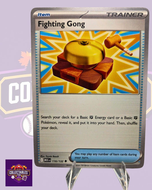 Fighting Gong – 116/132 | English Pokémon TCG Mega Evolutions
