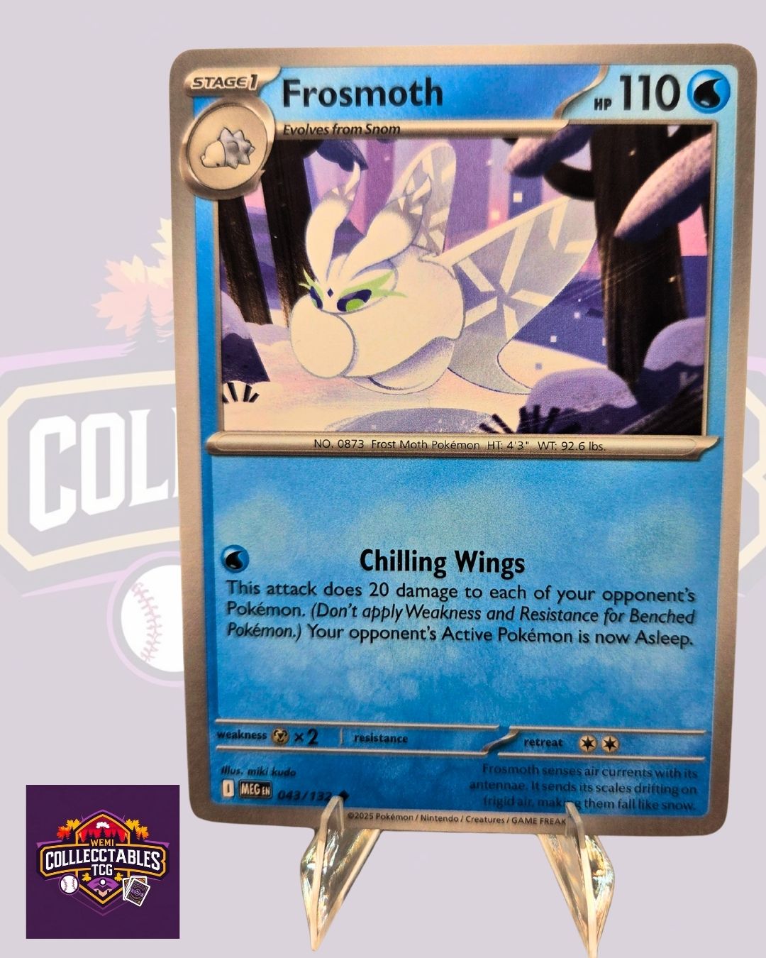 Frosmoth – 043/132 | English Pokémon TCG Mega Evolutions