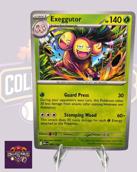Exeggutor – 005/132 | English Pokémon TCG Mega Evolutions