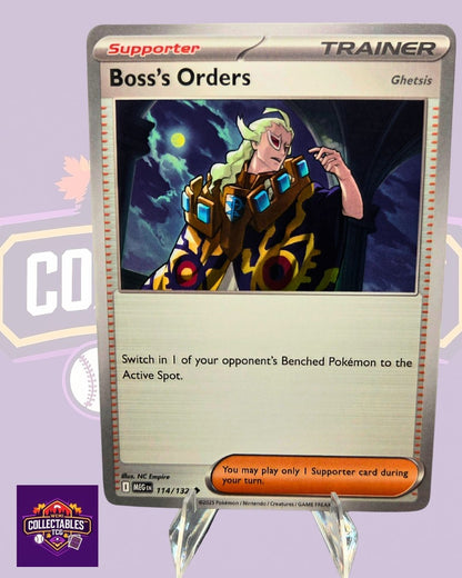 Boss's Orders – 114/132 | English Pokémon TCG Mega Evolutions