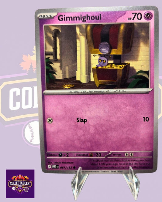 Gimmighoul – 067/132 | English Pokémon TCG Mega Evolutions