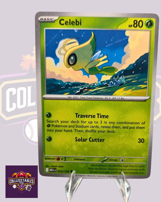 Celebi – 012/132 | English Pokémon TCG Mega Evolutions