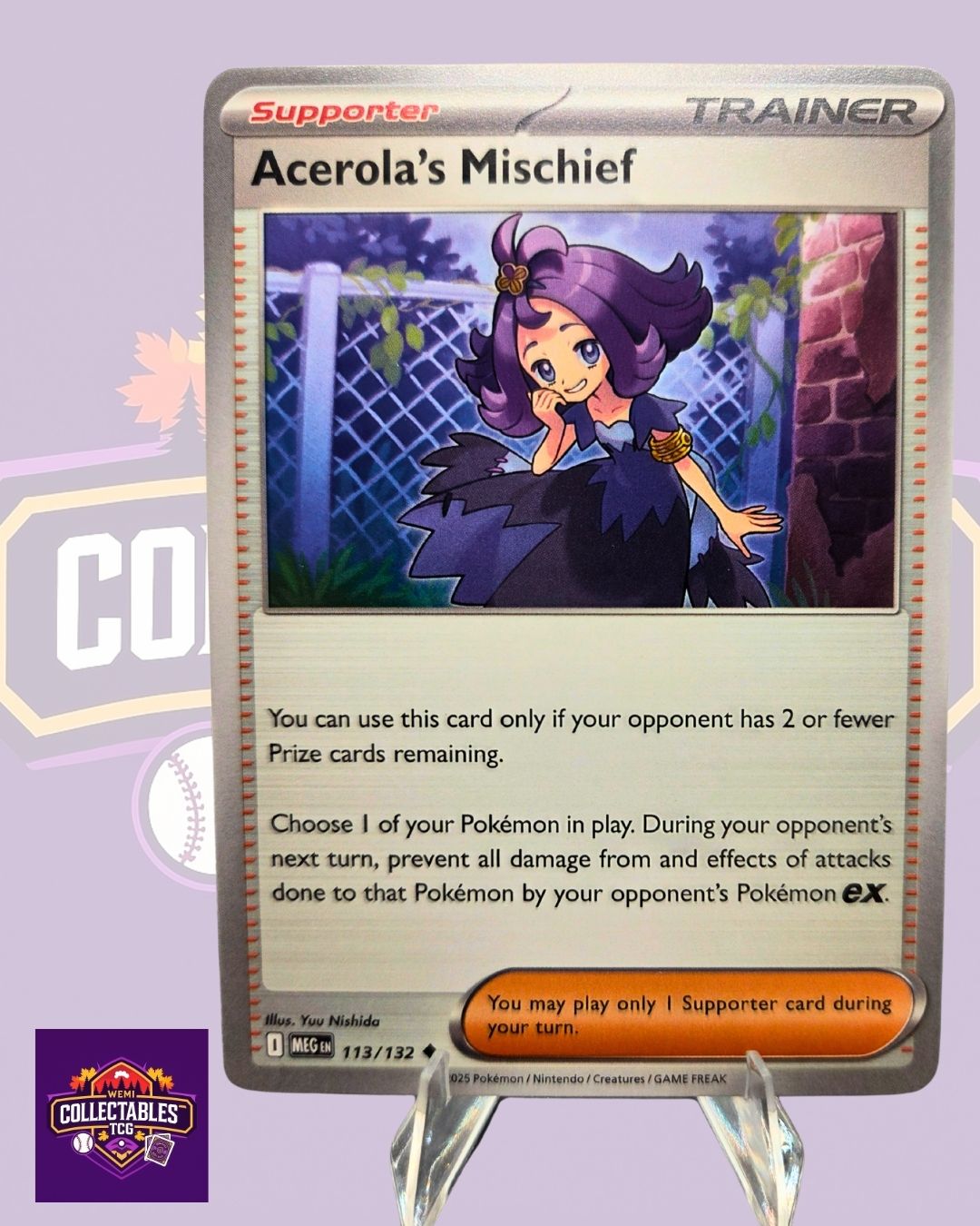 Acerola's Mischief – 113/132 | English Pokémon TCG Mega Evolutions