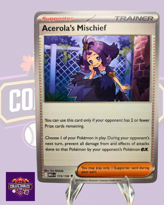 Acerola's Mischief – 113/132 | English Pokémon TCG Mega Evolutions