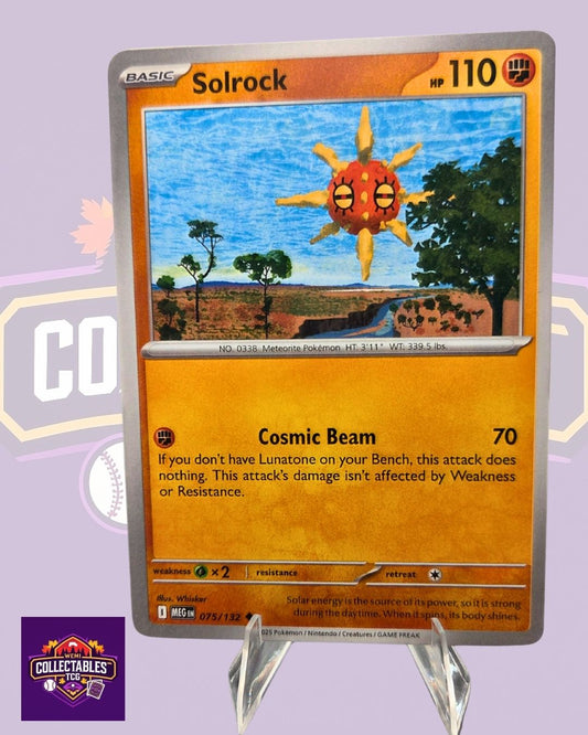 Solorock – 075/132 | English Pokémon TCG Mega Evolutions