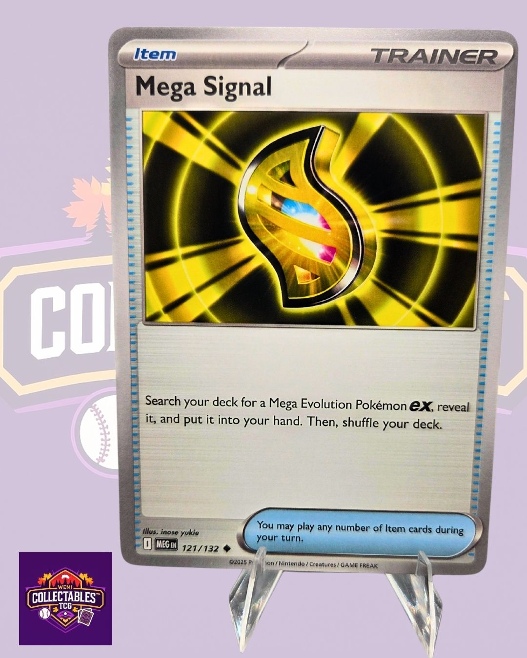 Mega Signal – 121/132 | English Pokémon TCG Mega Evolutions