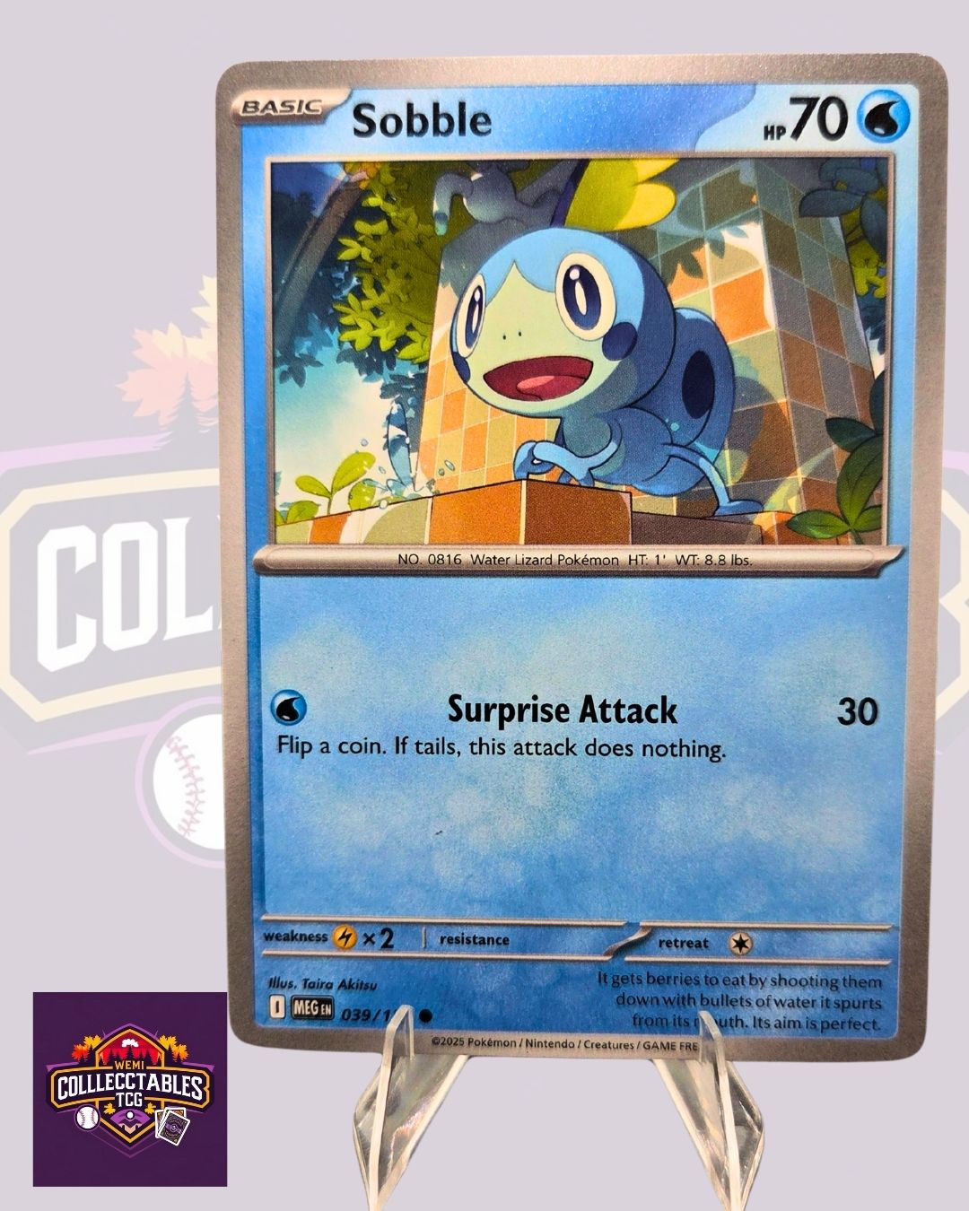 Sobble – 039/132 | English Pokémon TCG Mega Evolutions
