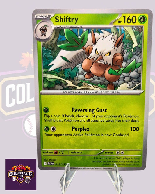 Shiftry – 015/132 | English Pokémon TCG Mega Evolutions