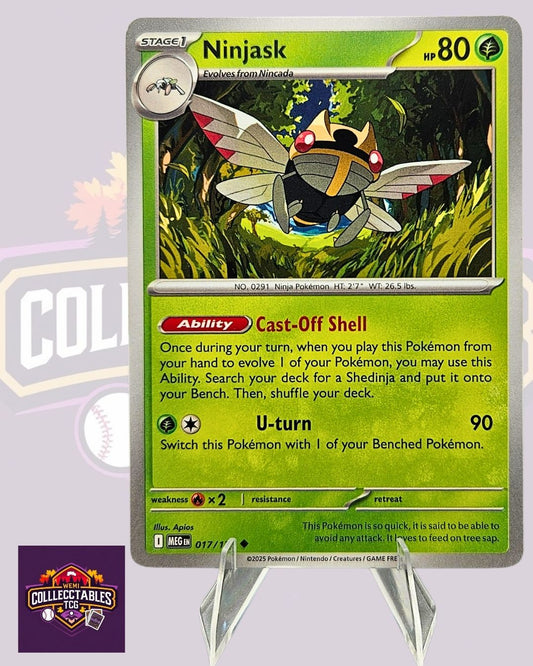 Ninjask – 017/132 | English Pokémon TCG Mega Evolutions
