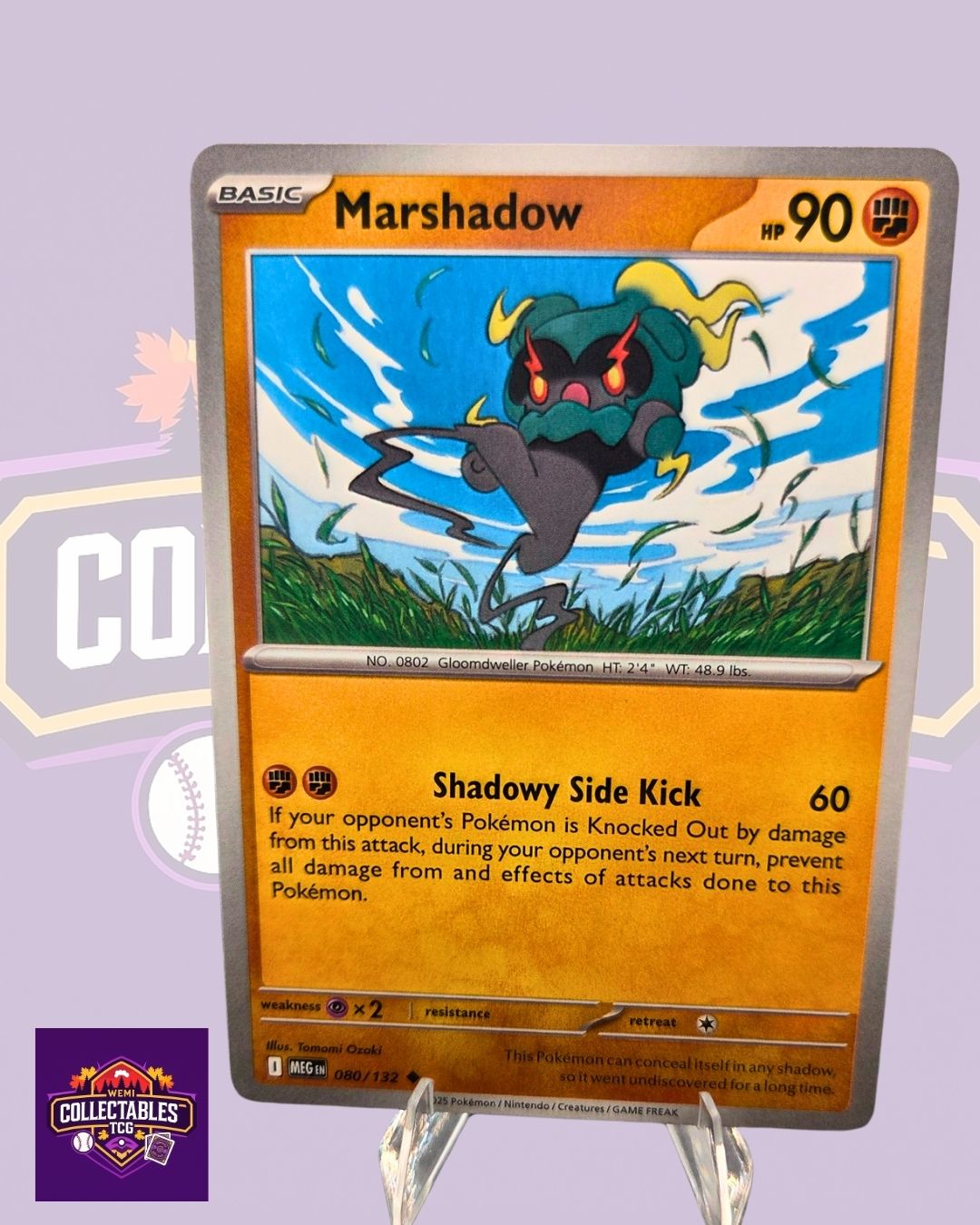 Marshadow – 080/132 | English Pokémon TCG Mega Evolutions