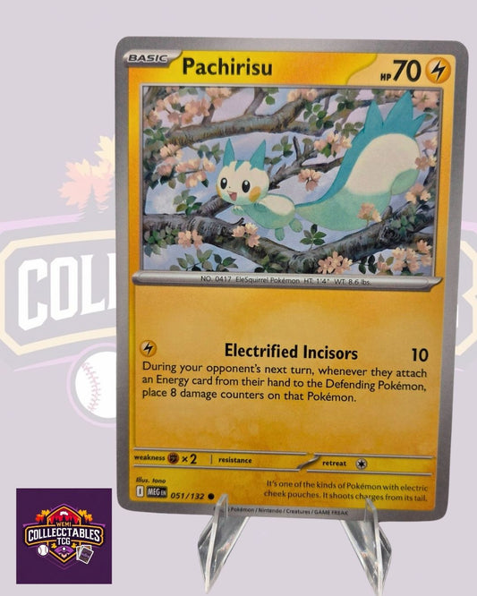 Pachirisu – 051/132 | English Pokémon TCG Mega Evolutions