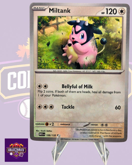Miltank – 106/132 | English Pokémon TCG Mega Evolutions